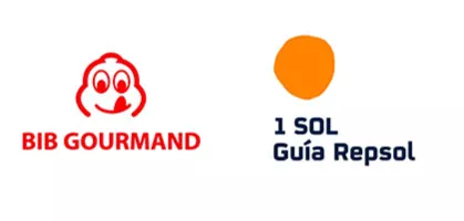 Logos 1 Sol Repsol y Bib Gourmand